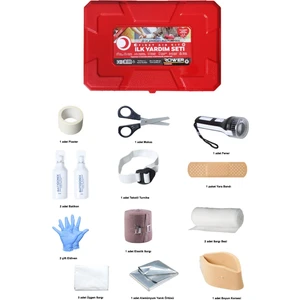 Plastikgövde  Ilk Yardım Çantası Araç Ev Iş Yeri Acil Müdahale Çantası Ilk Yardım Seti