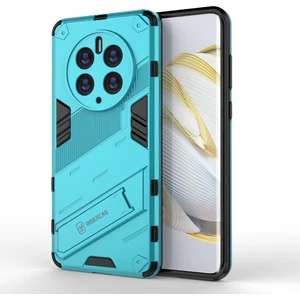 Huawei Mate 50 Pro Çift ​​katmanlı Darbeye Dayanıklı Telefon Kılıfı - Açık Mavi (Yurt Dışından)