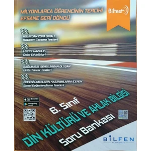Bilfen Biltest 6.sınıf Din Kültürü Soru Bankası- Bil Test