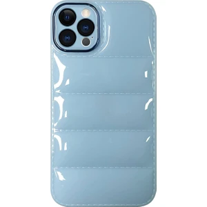 Iphone 13 Pro Kılıf Puffer Şişme Mont Tasarımlı Kasis Pastel Renkler Puff Kılıf Kapak