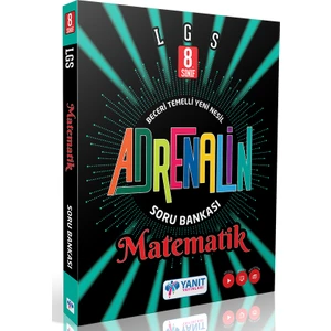 Yanıt Yayınları 8.Sınıf LGS Adrenalin Matematik Soru Bankası