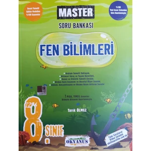 Okyanus Yayınları 8. Sınıf LGS Master Fen Bilimleri Soru Bankası