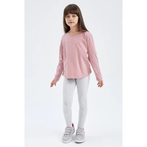 Kız Çocuk Slim Fit Basic Bilek Boy Tayt H9609A622AU