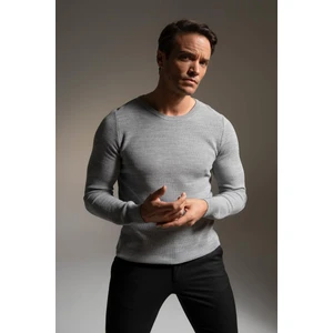Slim Fit Bisiklet Yaka Triko Kazak X7392AZ22AU
