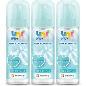 Uni Baby Kolonya Bebeksi Kokular 150 ml x 3 Adet