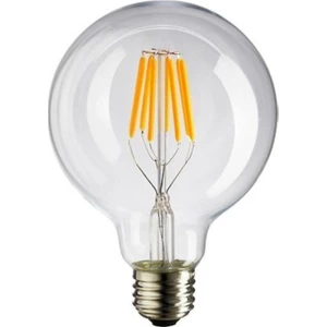 CT-4354 6W/6400K Edison G95 Glop Uzun Filament LED Ampul (Beyaz) Cata