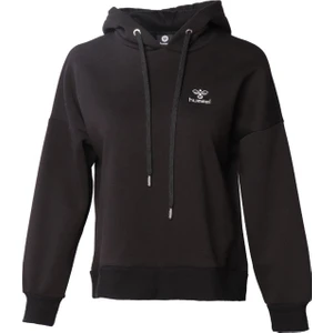 Wismer Kadın Siyah Kapüşonlu Sweatshirt