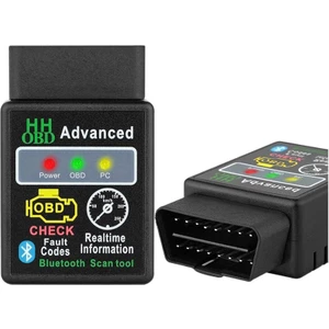 Obd Versiyon 2 Arıza Tespit Cihazı Arıza Okuma ve Arıza Check-Up Silme Özellikli Bluetoothlu