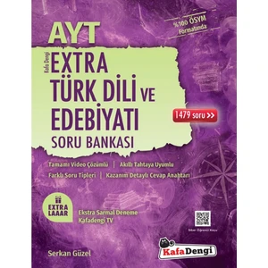 Kafa Dengi Yayınları AYT Extra Türk Dili ve Edebiyatı Soru Bankası