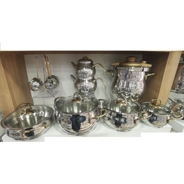 Vivaldi Tombo 18 Parça Gold Çelik Çeyiz Seti Fiyatı