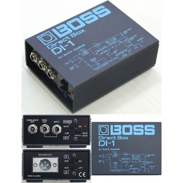 Boss DI-1 Direct Box Fiyatı, Taksit Seçenekleri ile Satın Al