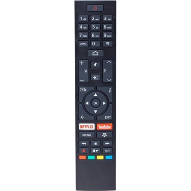 Vestel LCD LED Kumanda Vestel 43157 RC43157 CT-8557 H0369 Netflix Youtube Play Tuşlu