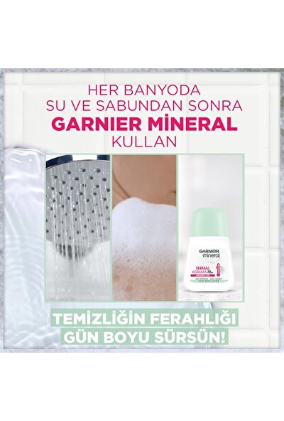 Garnier Mineral Termal Koruma Kadın Roll-On Deodorant