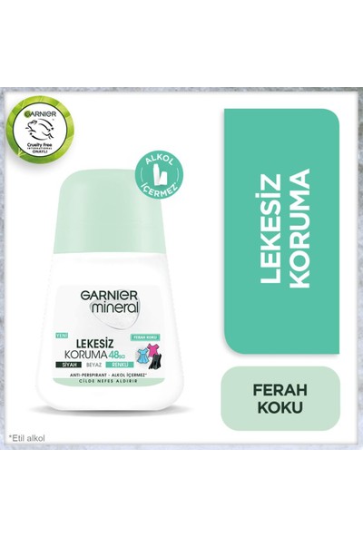 Garnier Mineral Lekesiz Koruma Ferah Koku Roll-On Deodorant
