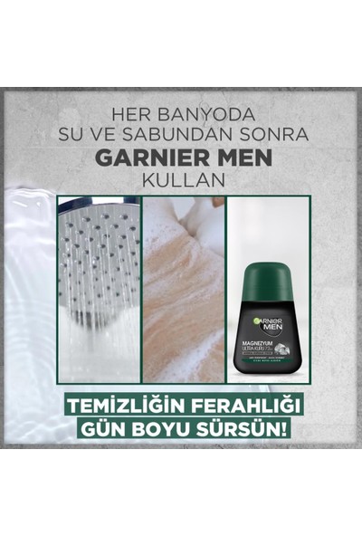 Garnier Men Magnezyum Ultra Kuru 72 Saat Mg 50 ml