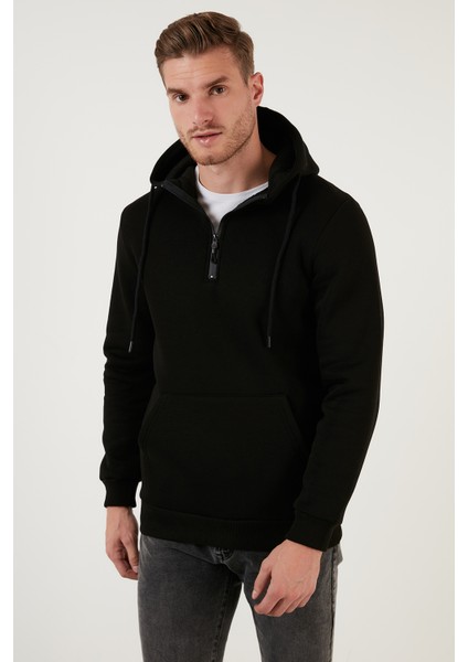 Pamuklu Içi Tüylü Yumuşak Şardonlu Kapüşonlu Sweat Erkek Sweat 59052651
