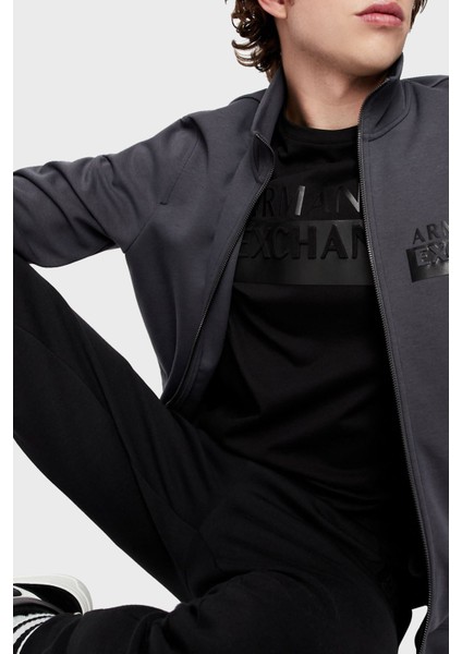 Logolu Pamuklu Fermuarlı Dik Yaka Regular Fit Sweat Erkek Sweat 6lzmbf Zjcaz 1978 modelleri