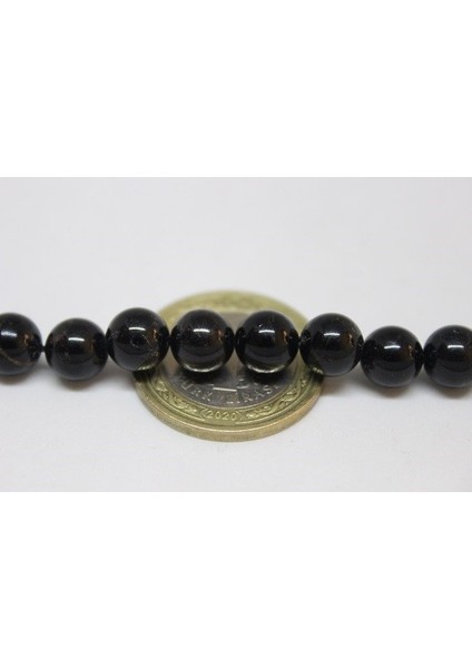 Turmalin Taşı Yarım Dizi 8mm (18CM Uzunluğundadır) modelleri