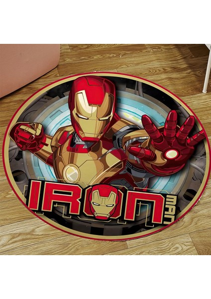 Nesa_Decor Ironman Yüksek Kalite Genç, Çocuk Odası Halısı
