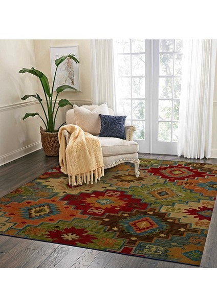 Nesa_Decor Kilim Desenli Şark Köşesi Halısı & Dekoratif Yalı, Konak Halısı