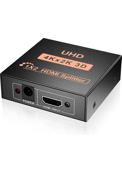 HDMI Çoklayıcı 1 Giriş 2 Çıkış UHD 4KX2K 3D HDMI Splitter