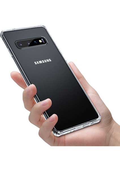 Galaxy S10 Plus Kılıf Benks Magic Crystal Clear Glass Kapak