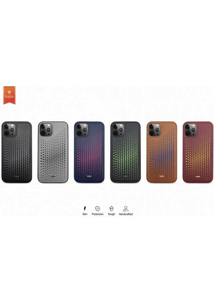 Apple iPhone 12 Kılıf Kajsa Splendid Serisi Circle Kapak indirimleri
