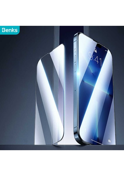 Apple iPhone 13 Pro Max Benks Mat Ekran Koruyucu Parmak Izi Bırakmayan Oyunculara Özel Ekran Filmi