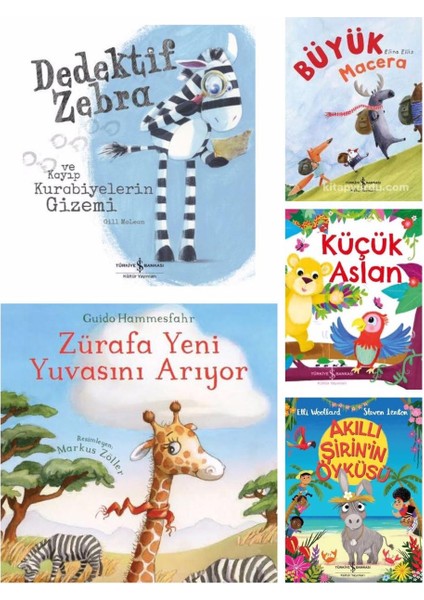 Okul Öncesi Için Öykü Kitapları 5 Kitap Set