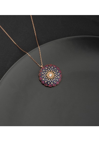 925 Ayar Gümüş Enerji Döngüsü Kolye