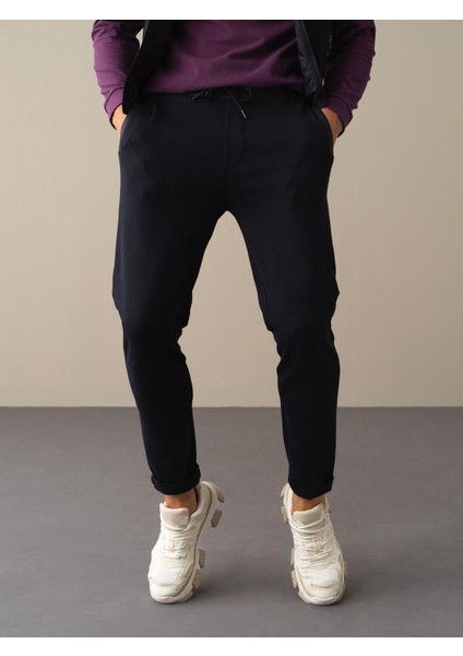 Erkek Lacivert Pamuklu Sweat Pantolon fiyatları