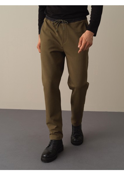Erkek Haki Pamuklu Sweat Pantolon fiyatları
