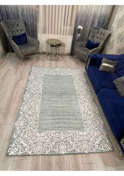 Lastikli Dekoratif Halı Örtüsü