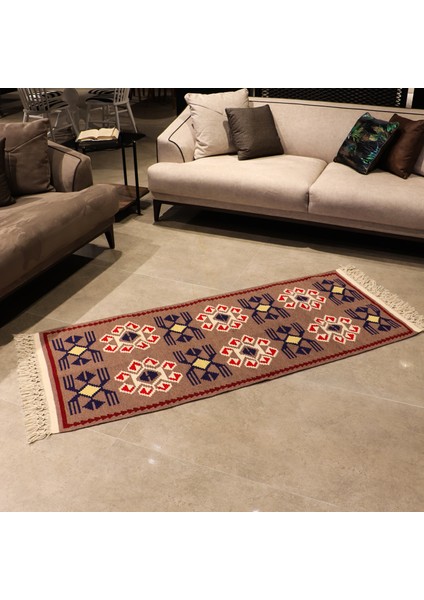 Bi.te Rich Kilim - 74 x 175 - Kök Boya - El Işçiliği (K005)