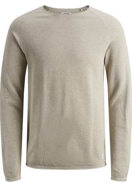 Jack & Jones Düz Renk Bisiklet Yaka Triko-Hill-12157321