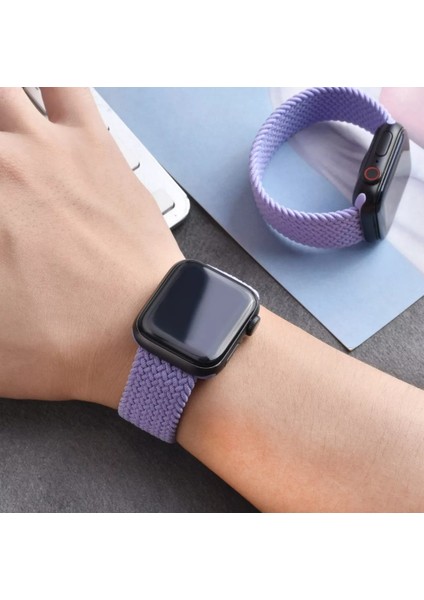 Apple Watch Uyumlu 42/44/45/46/49 mm Seri 2 3 4 5 6 7 8 Se 9 10 Uyumlu Esnek Örgü Kordon modelleri