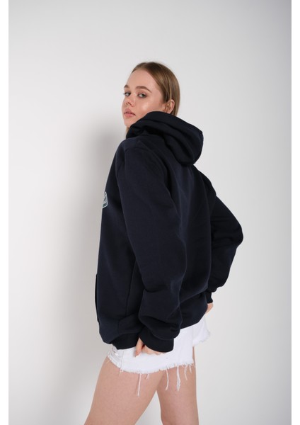 Plaza Group Kadın Oversize Nice Baskılı Sweatshirt modelleri