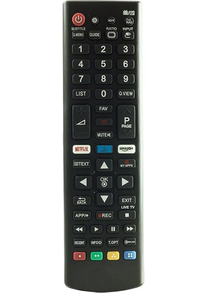 LCD LED Kumanda Lg Netflix Amazon Smart Tuşlu Yazısız