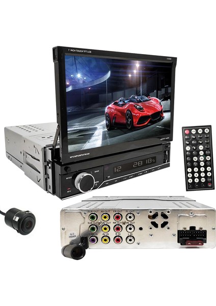 Oto Teyp Indash 7 4X60W Mirrorlink Bt/usb/sd/fm/aux Kameralı For-X X-9030