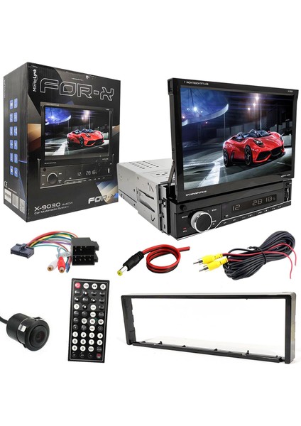 Oto Teyp Indash 7 4X60W Mirrorlink Bt/usb/sd/fm/aux Kameralı For-X X-9030