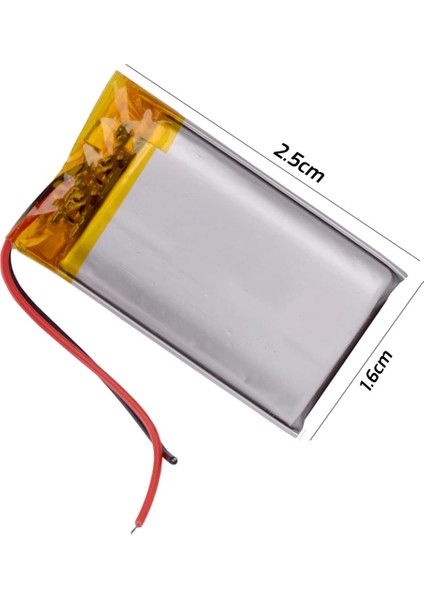 Polimer Pil 3.7V 180MAH Narita 501726