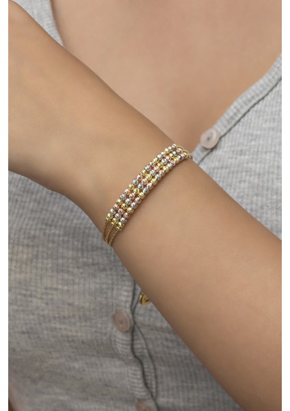 925 Ayar Minik Dorika Toplu 3 Sıra Bileklik Gümüş Bilezik fiyatları