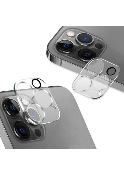 Apple iPhone 12 Pro Kamera Lensi Koruma Camı