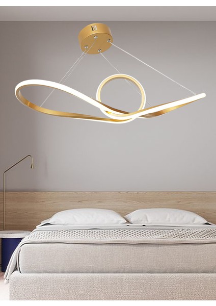 TT002-ESK Tt Aydınlatma Papyon Modeli Eskitme Boyalı LED Avize