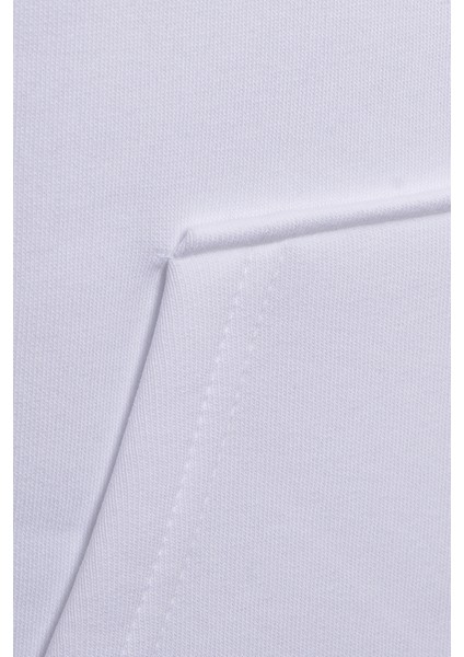 Faster Minimal Baskili Kapüşonlu Üç Iplik Sweatshirt Oversize Hoodie fiyatları