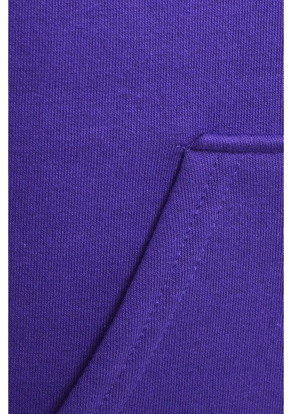 Çizgiler Minimal Baskili Kapüşonlu Üç Iplik Sweatshirt Oversize Hoodie modelleri