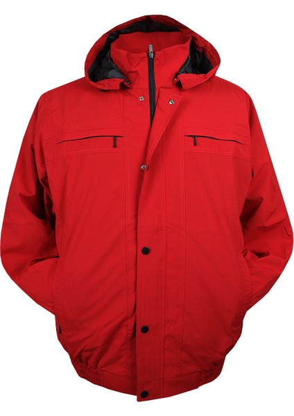 Erkek Büyük Beden Battal Boy Yağmurluk Mont