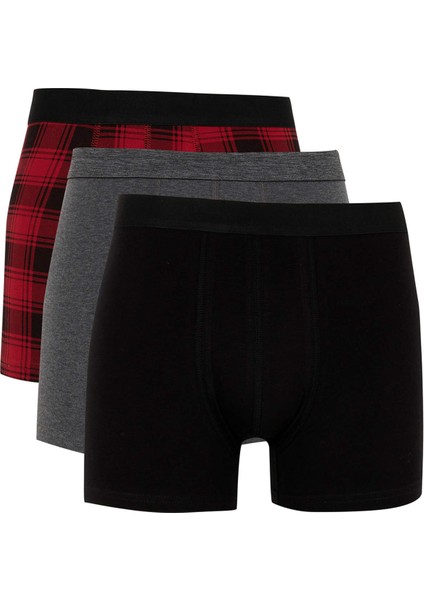 Regular Fit 3'lü Boxer Y9846AZ22WN