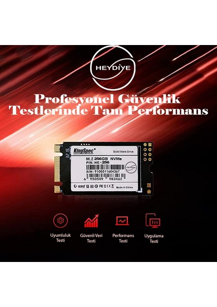 (256 Gb)  M.2 Nvme Pcıe GEN3X2 Ne Series 2242