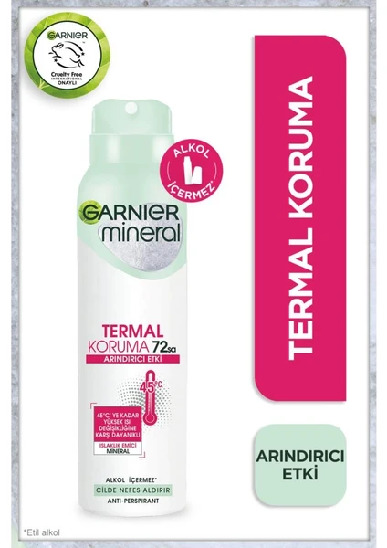 Mineral Termal Koruma Sprey Deodorant